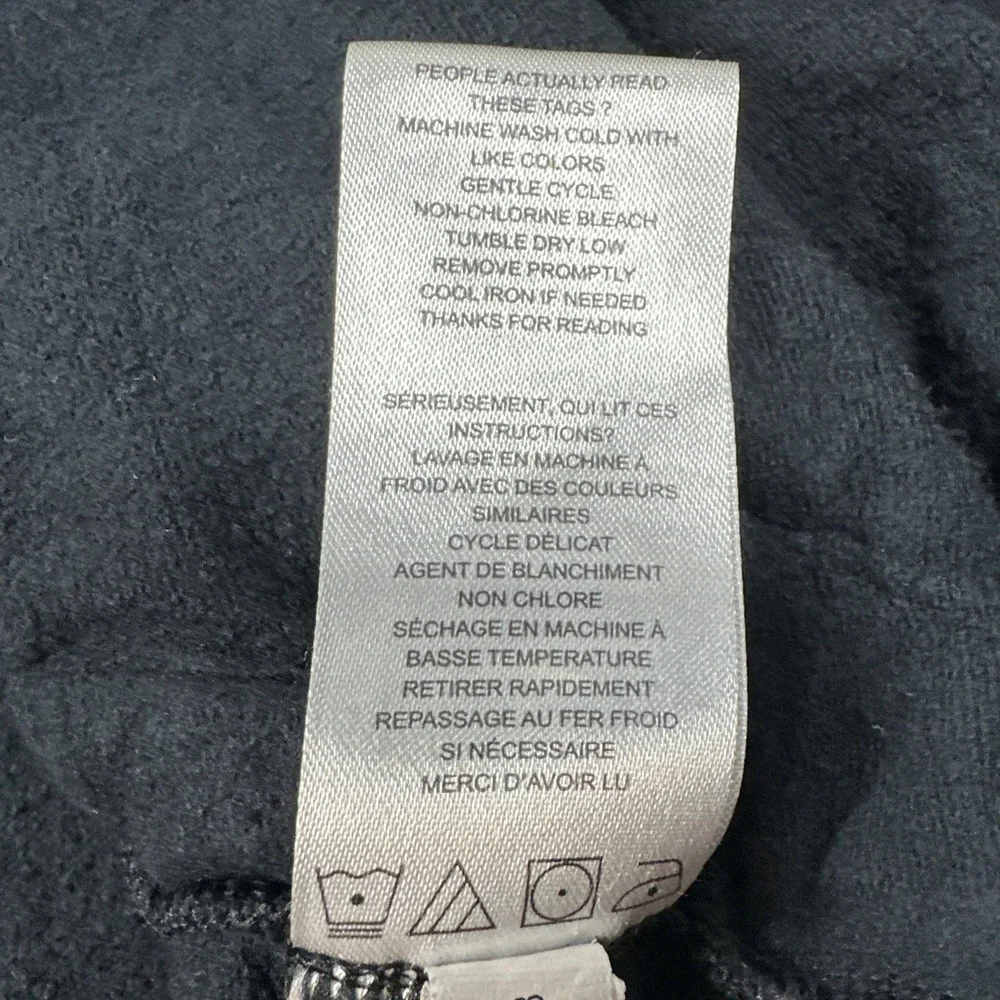 Travis Mathew Men's 1/4 Zip Networking Golf Pullover Athleisure Size M Black